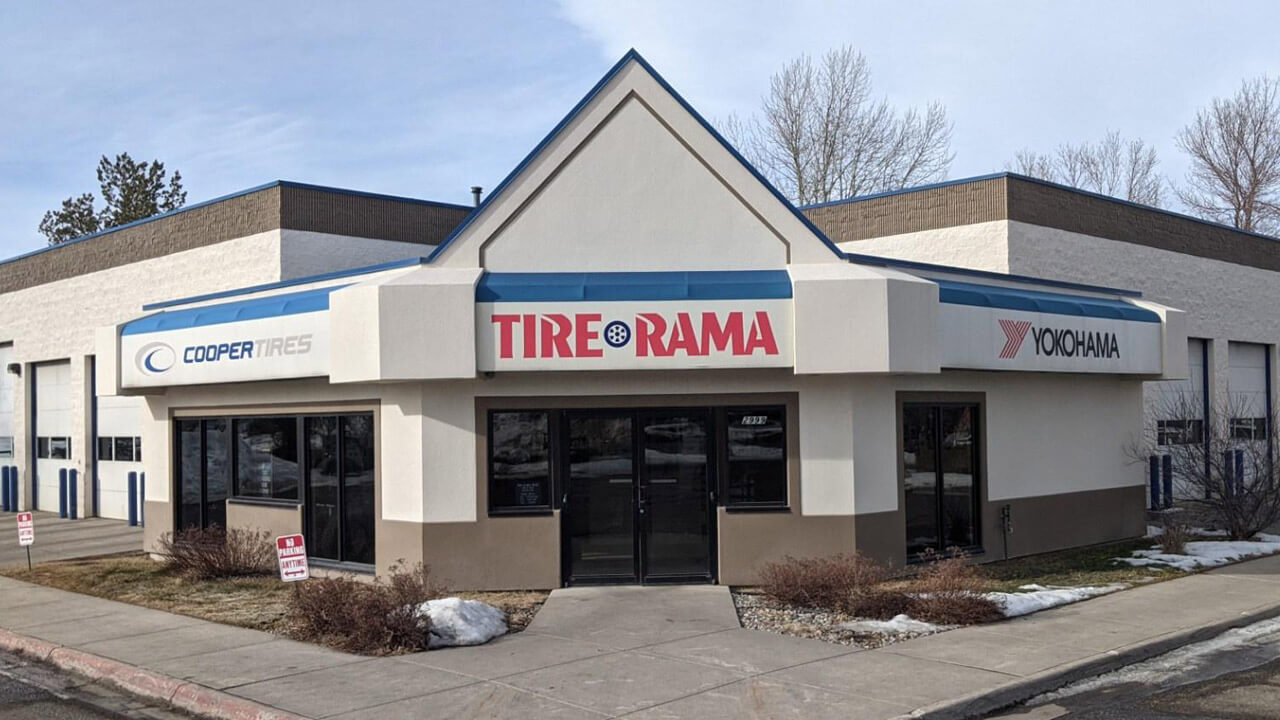 A Tire-Rama store front